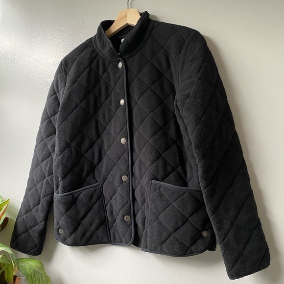 Charter Club Black Quilted Jacket - Picture 2 of 6